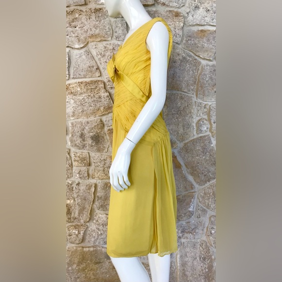 Incredibly Beautiful Vintage 1950s 1960s Robert Morton Ruched Cocktail Dress - Picture 9 of 16